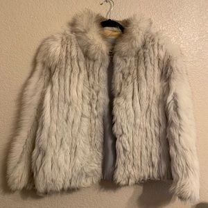 100% Authentic Vintage Fox Fur Coat
